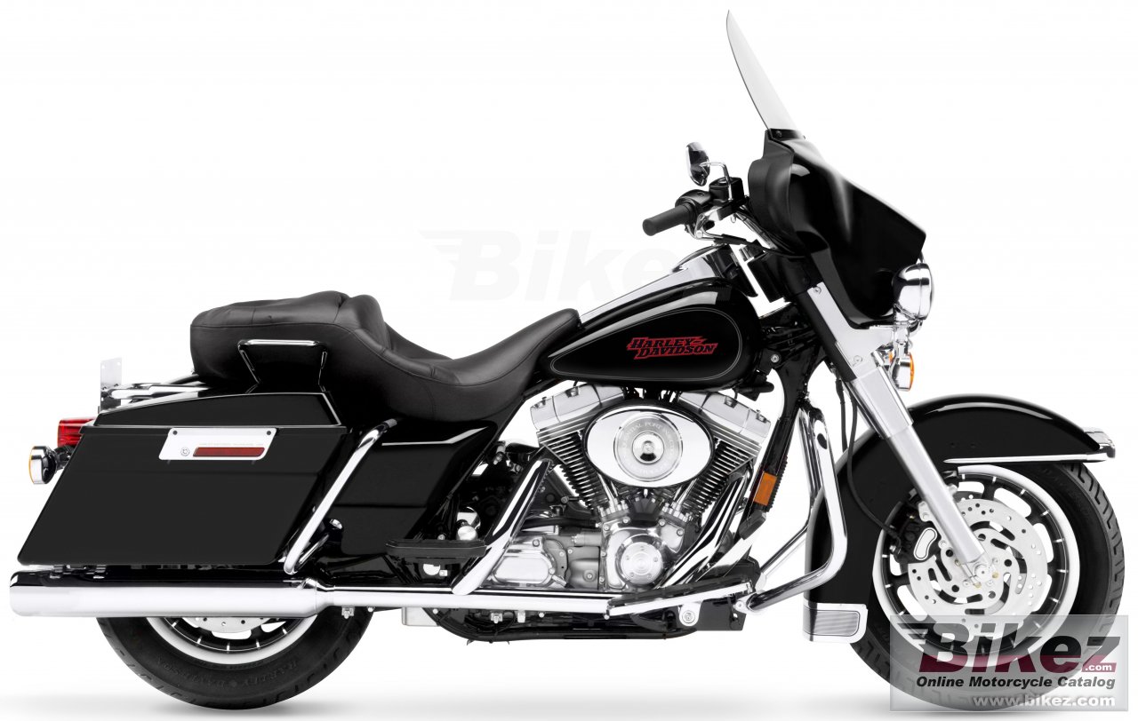 Big Harley-Davidson flhti electra glide standard picture and wallpaper from Bikez.com